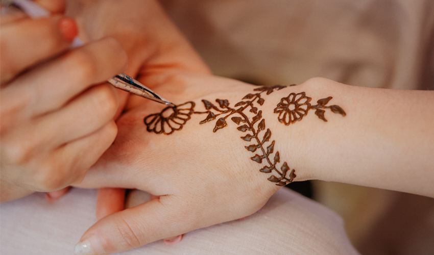 Henna Painting Example 1