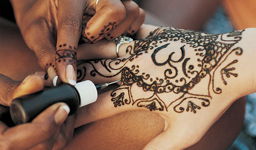Henna Painting Example 2