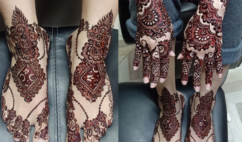 Henna Painting Example 3